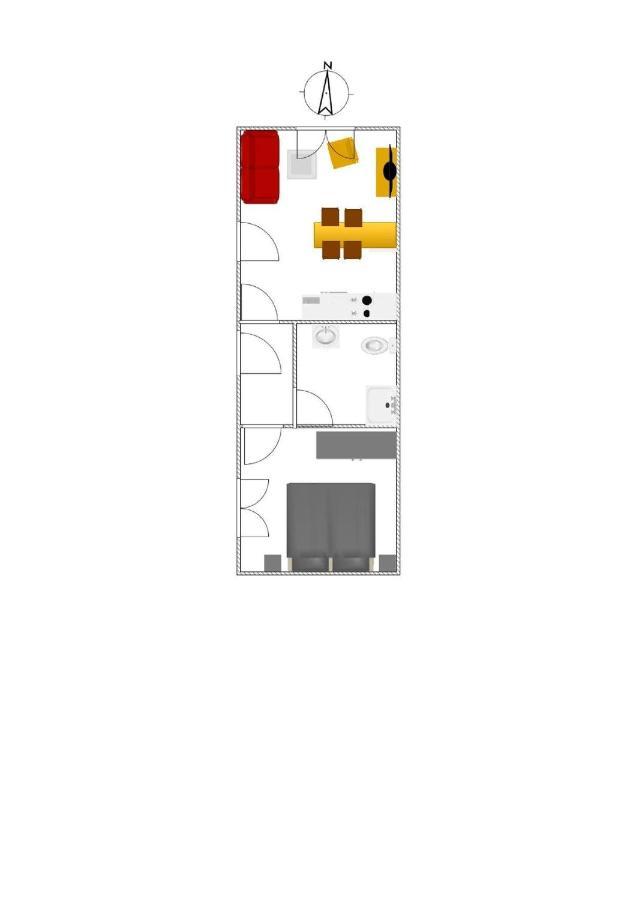 Ferienwohnung-Anker Glowe Ngoại thất bức ảnh